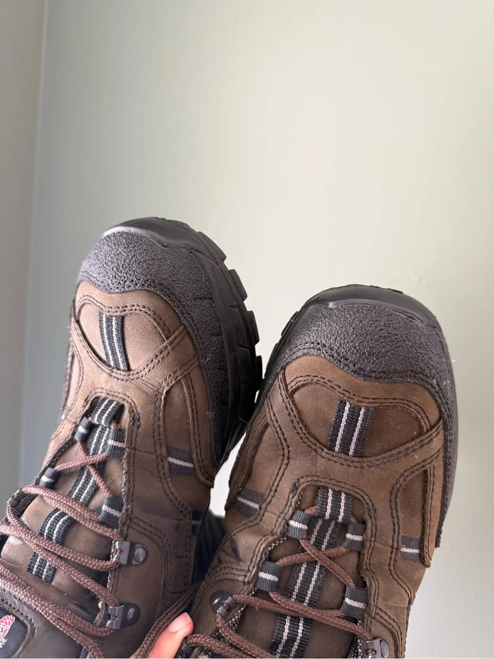 Men's Brown Outdoor Boots- Red Wings